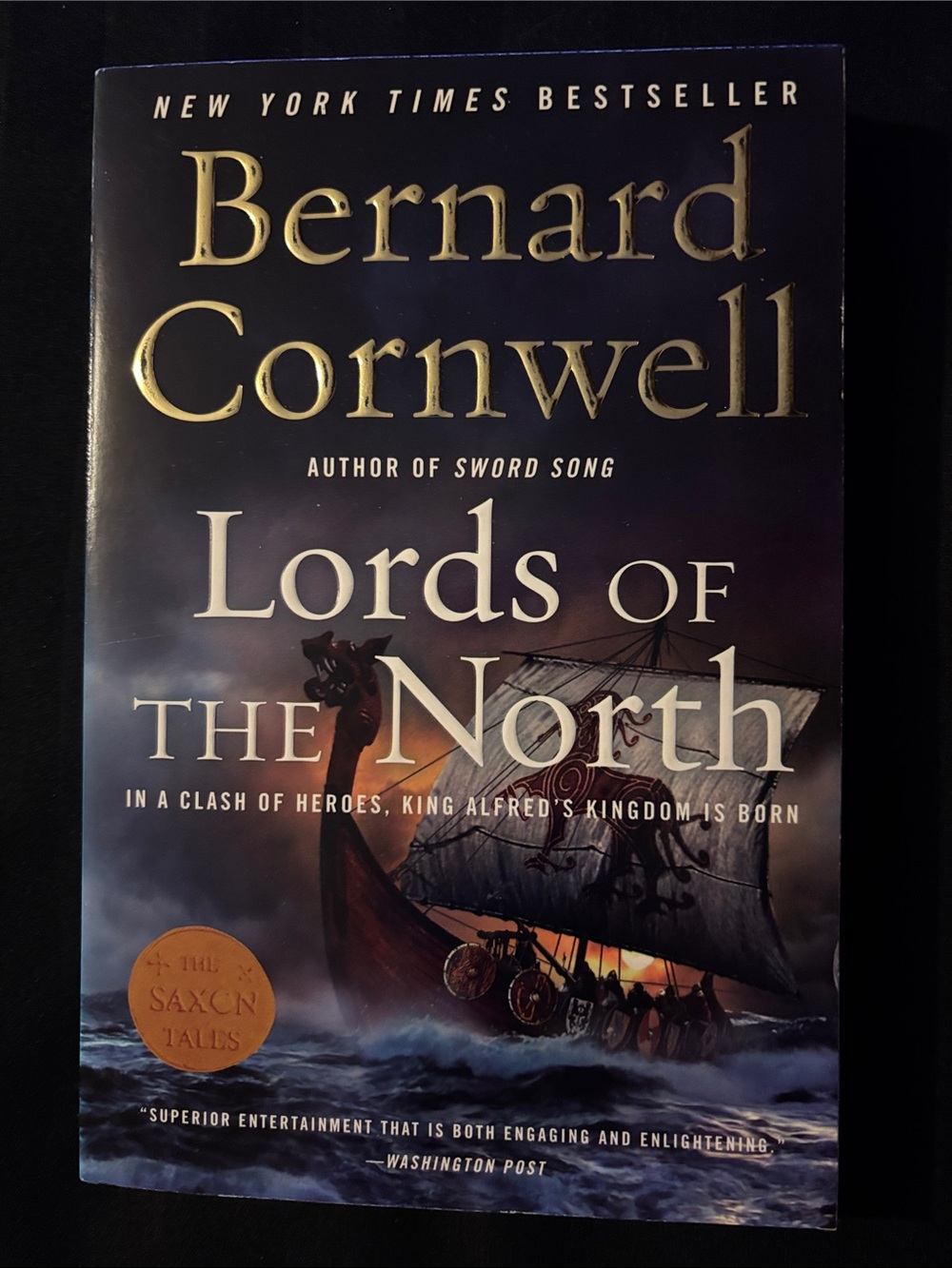 Bernard Cornwell’s “Lords of the North” - Paperback Book
